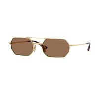 VOGUE EYEWEAR Mujer VOGUE EYEWEAR VO4329S 280/73 Gafas de sol Metal Oro Marrón Geométrico Normal