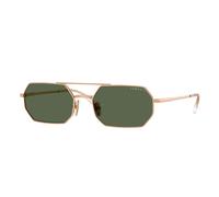 VOGUE EYEWEAR Mujer VOGUE EYEWEAR VO4329S 51529A Gafas de sol Metal Oro Verde Geométrico Polarizado
