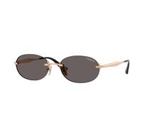 VOGUE EYEWEAR Mujer VOGUE EYEWEAR VO4342S 515287 Gafas de sol Metal Oro Gris Redonda Normal