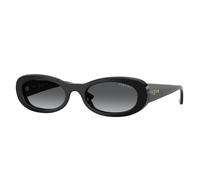 VOGUE EYEWEAR Mujer VOGUE EYEWEAR VO5582S W44/T3 Gafas de sol Acetato Negro Gris Redonda Polarizado Matizado