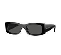 VOGUE EYEWEAR Mujer VOGUE EYEWEAR VO5584S W44/87 Gafas de sol Acetato Negro Gris Cuadrada Normal