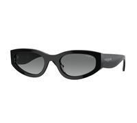 VOGUE EYEWEAR Mujer VO5585S W44/11 Gafas de sol Acetato Negro Gris Geométrico Normal Sombreado