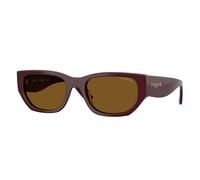 VOGUE EYEWEAR Mujer VOGUE EYEWEAR VO5586S 328483 Gafas de sol Acetato Rojo Marrón Cuadrada Polarizado