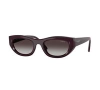 VOGUE EYEWEAR Mujer VOGUE EYEWEAR VO5616S 24268G Gafas de sol Nylon Rojo Gris Cat Eye Normal Matizado