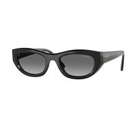 VOGUE EYEWEAR Mujer VOGUE EYEWEAR VO5616S W44/11 Gafas de sol Nylon Negro Gris Cat Eye Normal Sombreado