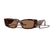 Vogue Eyewear Mujer Sunglass VO5655SU - Color del Marco: Habana Oscuro, Color de la Lente: Marrón Oscuro