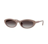 VOGUE EYEWEAR Mujer VOGUE EYEWEAR VO5697SU 32728G Gafas de sol Nylon Marrón Gris Redonda Normal Matizado