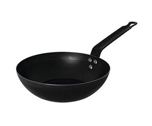 Vogue gg722 negro hierro Wok, 280 mm
