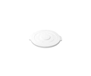 Vogue gg796 redondo contenedor Bin tapa, grande, color blanco