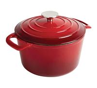 Vogue gh304 cacerola redonda, 3,2 L, 120 mm H x 205 mm Ø, rojo