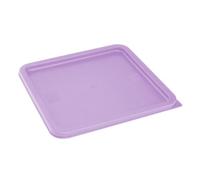 Vogue Hygiplas - Tapa cuadrada morada para ajustar, 10-15-20 litros