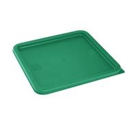 Vogue Hygiplas - Tapa cuadrada verde para ajustar, 10-15-20 litros
