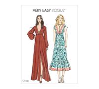Vogue Juego de costura con patrón de moda, papel, liso, XS/S/M