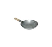 Vogue K296 WOK, fondo plano hecho de acero suave, 32,4 cm de diámetro