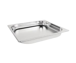 Vogue K810 acero inoxidable 2/3 Gastronorm Pan, 40 mm