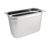 Vogue k936 acero inoxidable 1/3 Gastronorm Pan, 200 mm