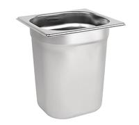 Vogue k995 1/6 Gastronorm de acero inoxidable, 200 mm