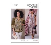 Vogue Patterns Sandra Betzina A - Vestido y túnica para mujer (A-B-C-D-E-F-G-H-I-J)