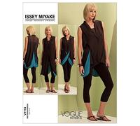 VOGUE PATTERNS V1114 Misses 'Top y Leggings, Size Y (X-Small-Small-Medium) US