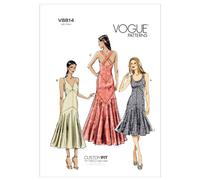 Vogue Patterns V8814 - Patrones de Costura para Vestidos de Mujer (Tallas 42 a 50)