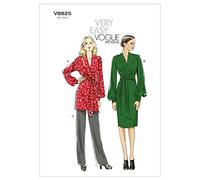Vogue Patterns V8825 - Patrones de Costura para túnicas, Vestidos y Pantalones de Mujer (Tallas 36 a 44)