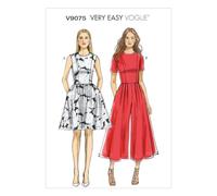 Vogue Patterns V9075E5 - Patrones de Costura para Vestidos de Mujer (Tallas 42 a 50)