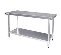Vogue t376 mesa de acero inoxidable