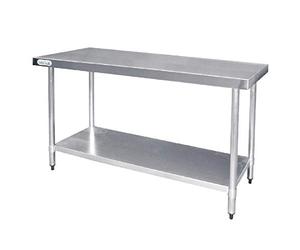 Vogue t376 mesa de acero inoxidable