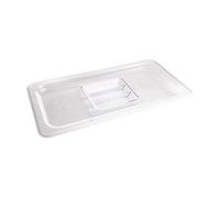 Vogue U246 tapa, policarbonato, GN-1/3, transparente