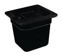 Vogue u469 policarbonato Gastronorm contenedor, 1/6 una sexta tamaño
