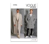 Vogue V1976AA - Abrigo para hombre en dos longitudes AA (34-36-38-40-42)