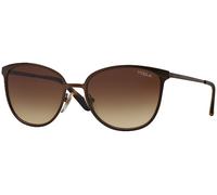 VOGUE EYEWEAR Mujer VO4002S 934S13 Gafas de sol Metal Marrón Marrón Cuadrada Normal Sombreado