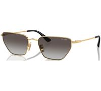VOGUE EYEWEAR Mujer VO4316S 280/8G Gafas de sol Metal Oro Gris Geométrico Normal Sombreado