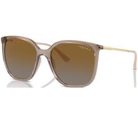 VOGUE EYEWEAR Mujer VO5564S 2940T5 Gafas de sol Nylon Marrón Gris Cuadrada Polarizado Sombreado