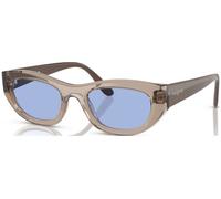 VOGUE EYEWEAR Mujer VO5616S 318172 Gafas de sol Nylon Marrón Azul Cat Eye Normal