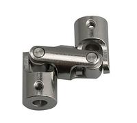 Vogueing Tool Acoplamientos universales Acoplador de juntas Tres nudos Eje de dirección Junta universal para modelos de automóviles, modelos de barcos (6-6MM)