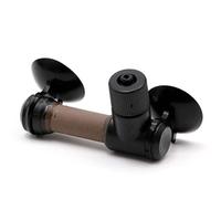 Vogueing Tool Difusor de dióxido de carbono con atomizador de CO2 para plantas de acuario, acuario, tanque de peces, color marrón