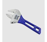 Vogueing Tool - Llave inglesa ajustable de 4 pulgadas, ligera, compacta, agarre suave, mandíbula ancha, capacidad de 24 mm