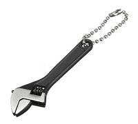 Vogueing Tool - Llave inglesa pequeña y ajustable antideslizante para reparación y mantenimiento, negro