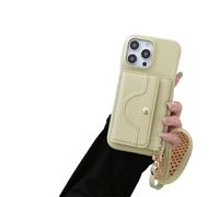 VogueSkin Wallet Case, Premium Leather, Card Holder & Hidden Makeup Mirror, 3-in-1 Wallet Phone Case, VogueSkin Leather Wallet Phone Case for iPhone 16/15/14/13/12/11pro Max (Green,11 Pro Max)