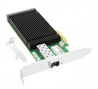 Vogzone Tarjeta NIC de 25 GbE para Mellanox MCX4111A-SFP28-X4, PCIe 3.0 x4 25Gb Ethernet NIC con chipset Mellanox ConnectX-4 Lx, tarjeta de red única SFP28 compatible con RDMA
