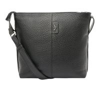Voi Hirsch Bianca Bolsa de hombro Piel 26 cm negro