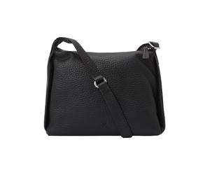 Voi Hirsch Bolsa de hombro Piel natural 29 cm negro