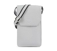 Voi Hirsch Magda Bolsa para móvil gris claro, cuero, mujer