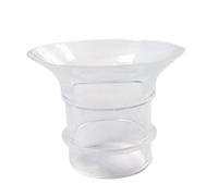 Voiakiu Inserto de dimensionamiento para Bridas - Cuerno de Chupete pequeño | Adaptador de Calibre de Taza de Leche de 17/19/21/24 mm para extractores de Leche portátiles y extractores de Leche