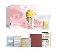 Voiakiu Kit Manos para Esculturas Pareja, Adultos, Familia y Niños.Completo Alginato y Yeso.Idea Regalo y Conjunto Completo con Accesorios, Yeso y Alginato para Moldes Recuerdo