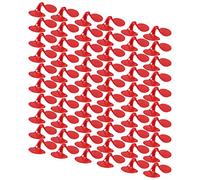 Voiakiu Pollo sin alfileres, Gafas Ojos Anti-picoteo Gallo gallina con Perno, Anti-picoteo Gallo Gallina Anteojeras Suministros para Pollos