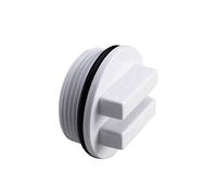 Voiakiu Tapón roscado para invernar Piscinas, Retorno para Invierno roscados 1,5 Pulgadas con Junta tórica, Herramienta preparación para el Invierno del Enchufe del Skimmer Piscina