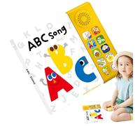 Voice Book for Kids, English Learning Songs Book, Early Education Sound Toy, Interactive Teaching Aid, Musical Tracks, For Preschool Boys and Girls
