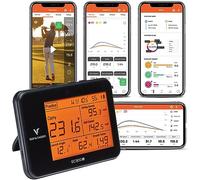 Voice Caddie SC300 Monitor portátil de Lanzamiento de Golf y analizador de Swing con Seguimiento de Datos de Tiro en Tiempo Real, batería de 12 Horas de duración